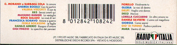 Various : Il Meglio Di Sanremo '95 (Cass, Comp)