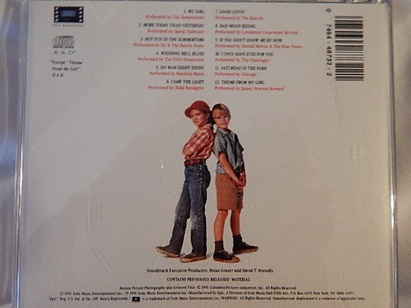 Various : My Girl (Original Motion Picture Soundtrack) (CD, Comp, RE)