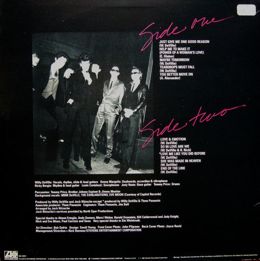 Mink DeVille : Coup De Grâce (LP, Album, SP)