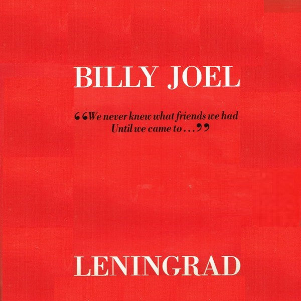 Billy Joel : Leningrad (12")