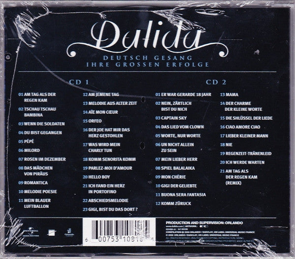 Dalida : Deutsch Gesang Ihre Grossen Erfolge (2xCD, Comp)