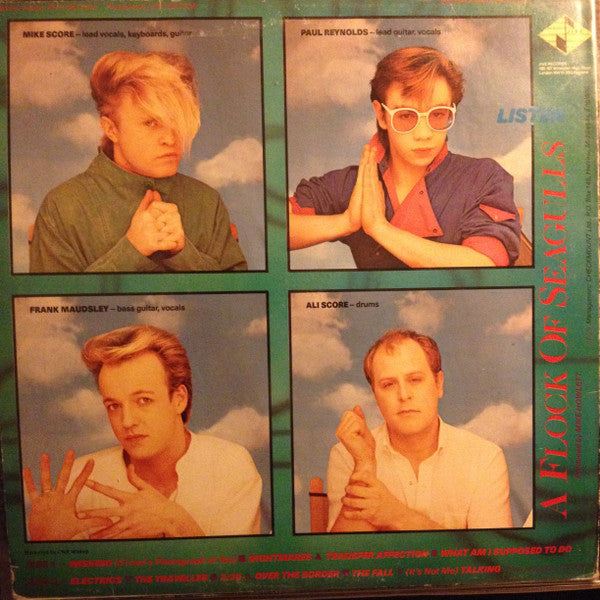 A Flock Of Seagulls : Listen (LP, Album)