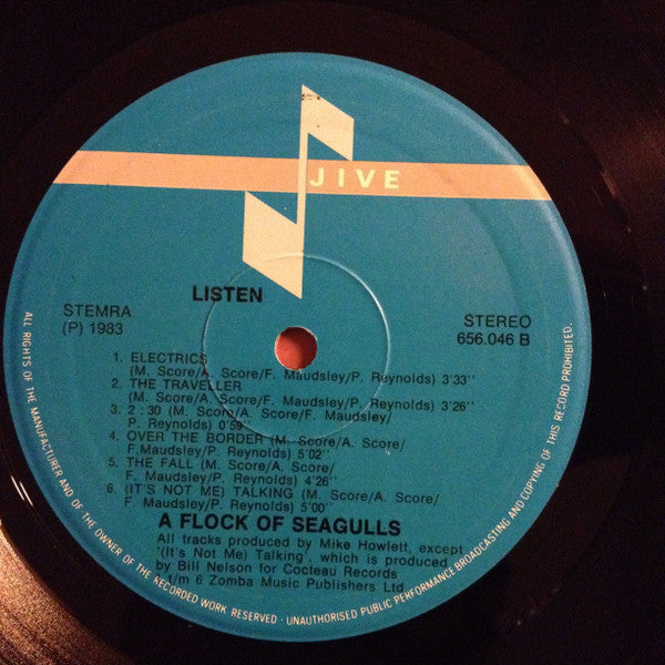 A Flock Of Seagulls : Listen (LP, Album)
