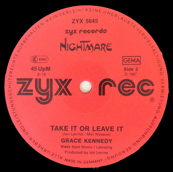 Miquel Brown / Grace Kennedy : Eurobeat Is Energy (12", Single)