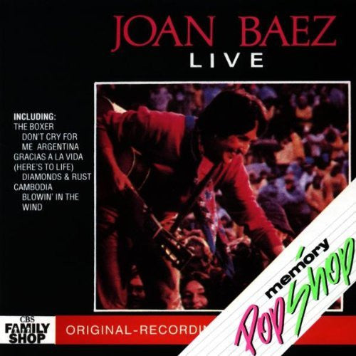Joan Baez : Live (CD, Album, RE)