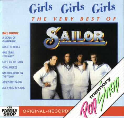 Sailor : Girls Girls Girls - The Very Best Of Sailor (CD, Comp)
