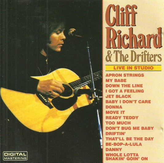 Cliff Richard & The Drifters : Live In Studio (CD, Album, RE)