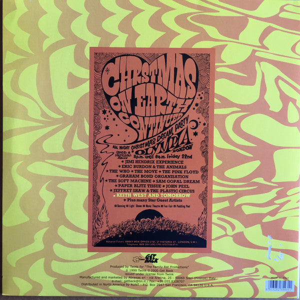 Tomorrow (2) : Christmas On Earth Continued (LP, Album, Gat)