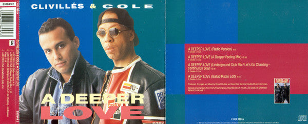 Clivillés & Cole : A Deeper Love (CD, Maxi)