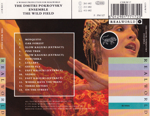 The Dmitri Pokrovsky Ensemble : The Wild Field (CD, Album)