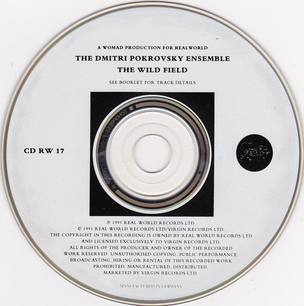 The Dmitri Pokrovsky Ensemble : The Wild Field (CD, Album)