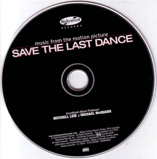 Various : Save The Last Dance (Music From The Motion Picture) (CD, Comp)