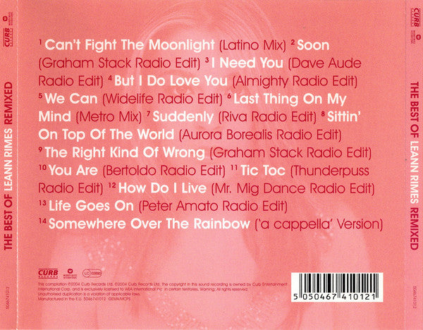 LeAnn Rimes : The Best Of LeAnn Rimes (Remixed) (CD, Comp)