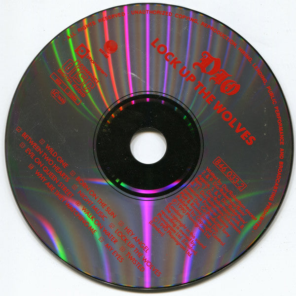Dio (2) : Lock Up The Wolves (CD, Album, PDO)
