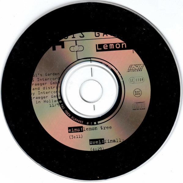 Fool's Garden : Lemon Tree (CD, Single, Car)