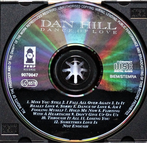 Dan Hill : Dance Of Love (CD, Album)