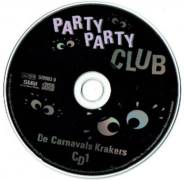Various : Party Party Club De Carnavals Krakers (4xCD, Comp)