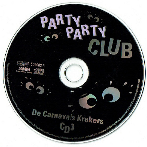 Various : Party Party Club De Carnavals Krakers (4xCD, Comp)