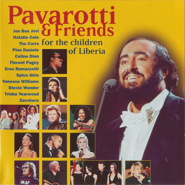 Pavarotti & Friends : Pavarotti & Friends For The Children Of Liberia (2xCD, Album, S/Edition)