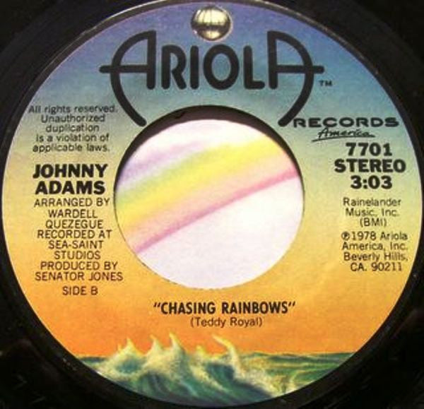 Johnny Adams : After All The Good Is Gone / Chasing Rainbows (7", Single)