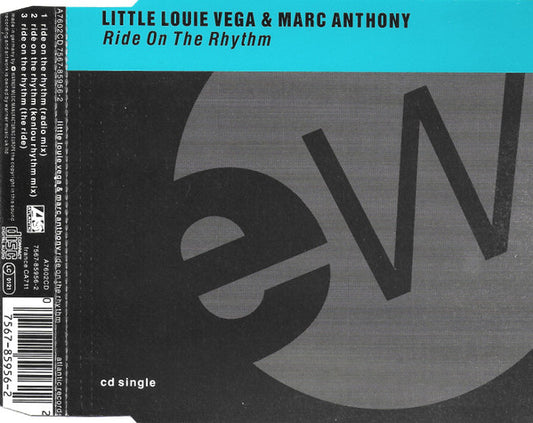 Louie Vega & Marc Anthony : Ride On The Rhythm (CD, Single)