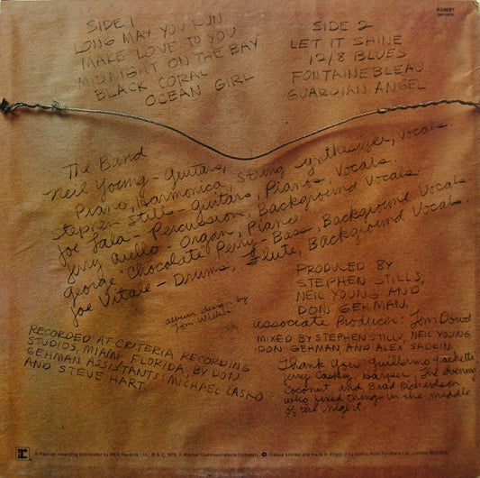 The Stills-Young Band : Long May You Run (LP, Album)
