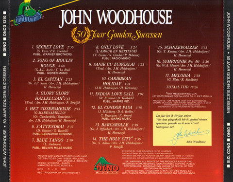 John Woodhouse : 50 Jaar Gouden Successen (CD, Comp)