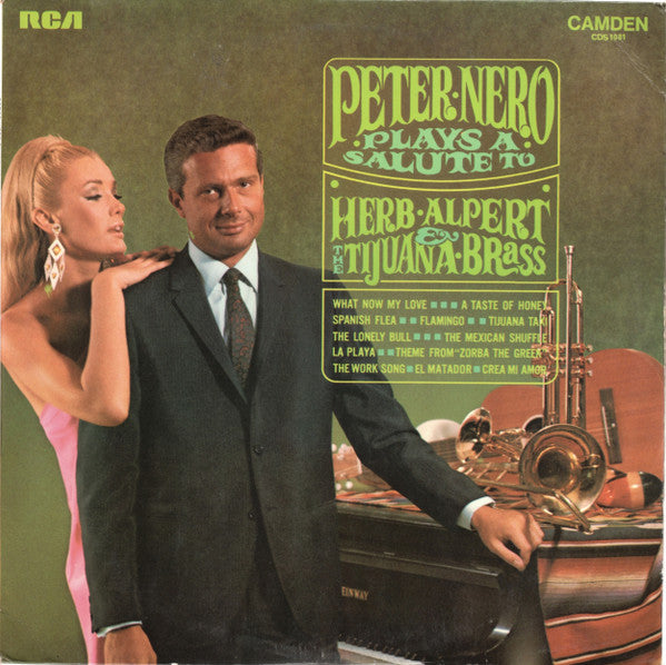 Peter Nero : Peter Nero Plays A Salute To Herb Alpert & The Tijuana Brass (LP, Album, RE)