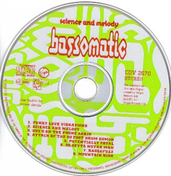 Bassomatic : Science And Melody (CD, Album)