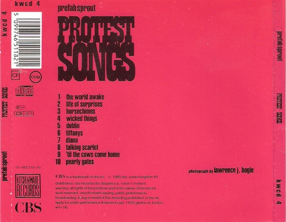 Prefab Sprout : Protest Songs (CD, Album)