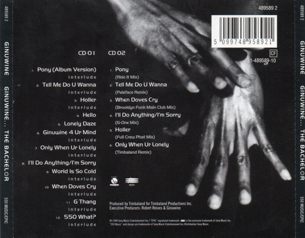 Ginuwine : Ginuwine... The Bachelor (2xCD, Album, Ltd)