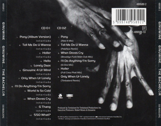 Ginuwine : Ginuwine... The Bachelor (2xCD, Album, Ltd)