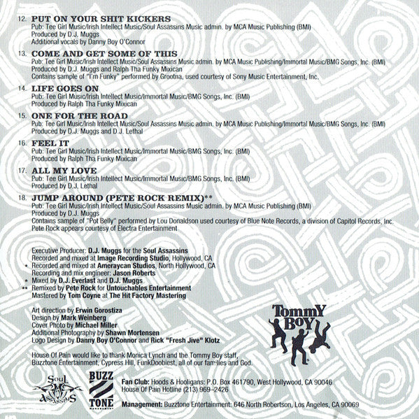 House Of Pain : House Of Pain (Fine Malt Lyrics) (CD, Album)