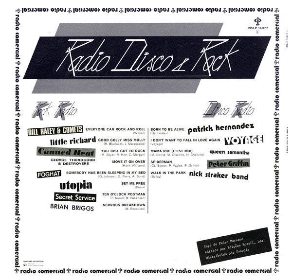 Various : Radio Disco & Rock (LP, Comp)