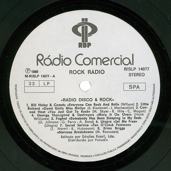 Various : Radio Disco & Rock (LP, Comp)