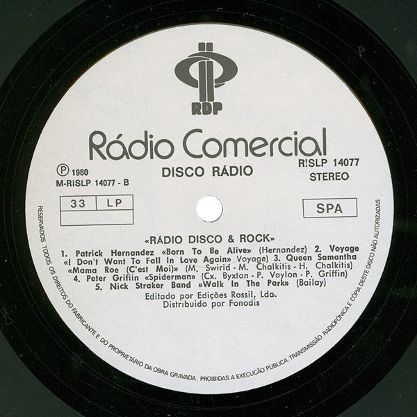 Various : Radio Disco & Rock (LP, Comp)