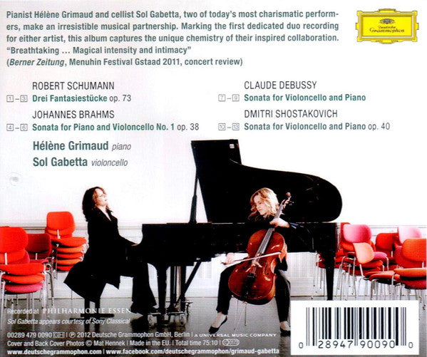 Hélène Grimaud, Sol Gabetta : Duo (CD, Album)