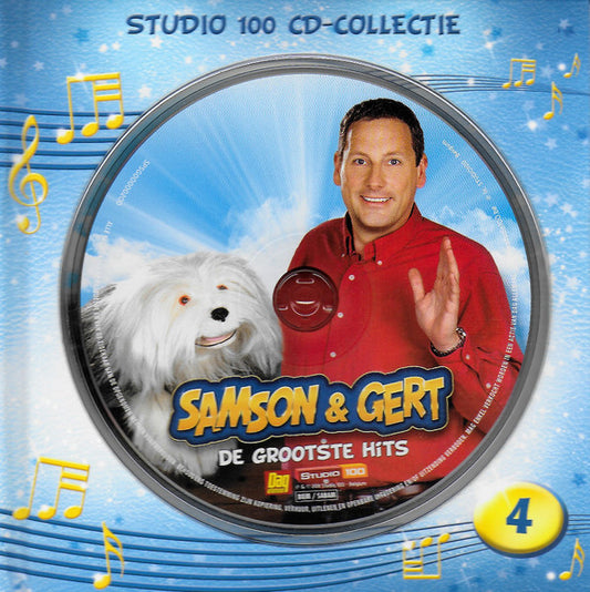 Samson & Gert : Studio 100 CD-Collectie 4 - Samson & Gert De Grootste Hits (CD, Comp)