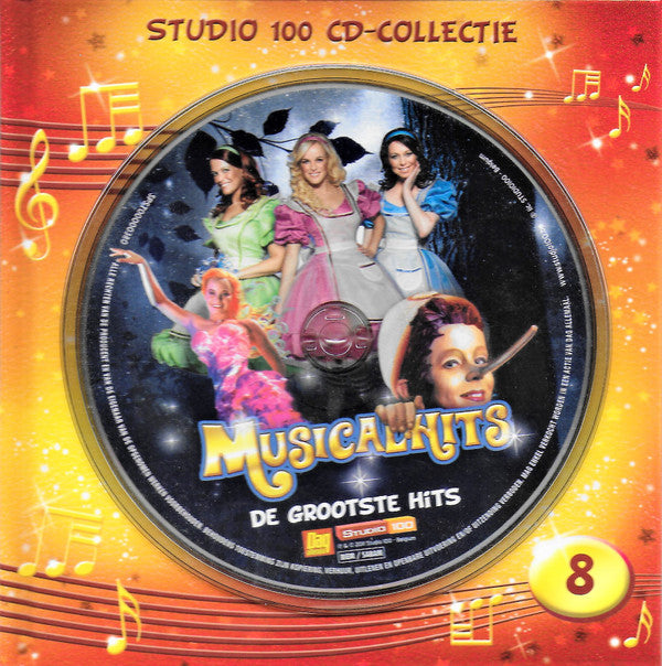 Various : Studio 100 CD-Collectie 8 - Musicalhits De Grootste Hits (CD, Comp)
