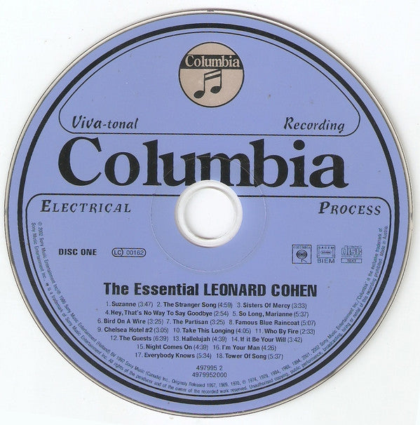 Leonard Cohen : The Essential Leonard Cohen (2xCD, Comp)