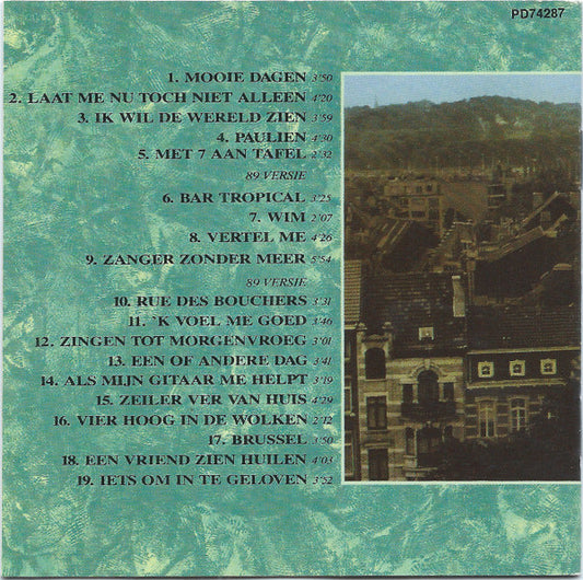 Johan Verminnen : Mooie Dagen - 20 Jaar Liedjes (CD, Comp)