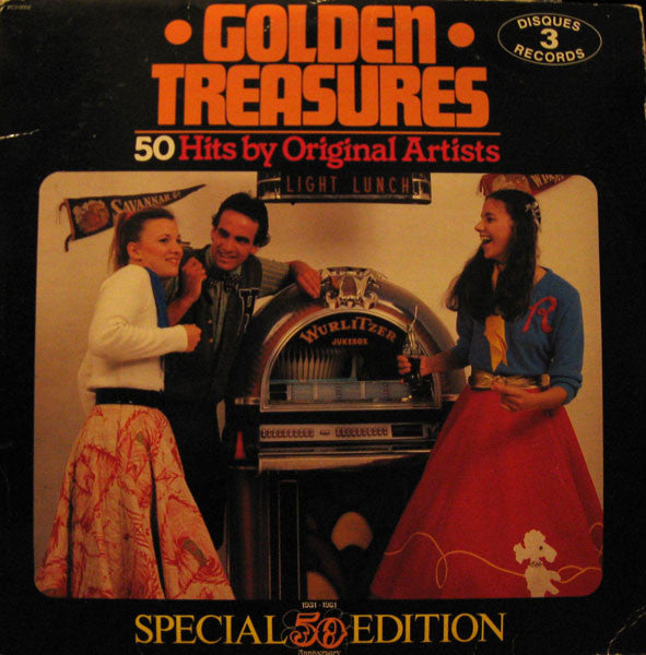 Various : Golden Treasures (3xLP, Comp)
