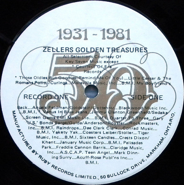 Various : Golden Treasures (3xLP, Comp)