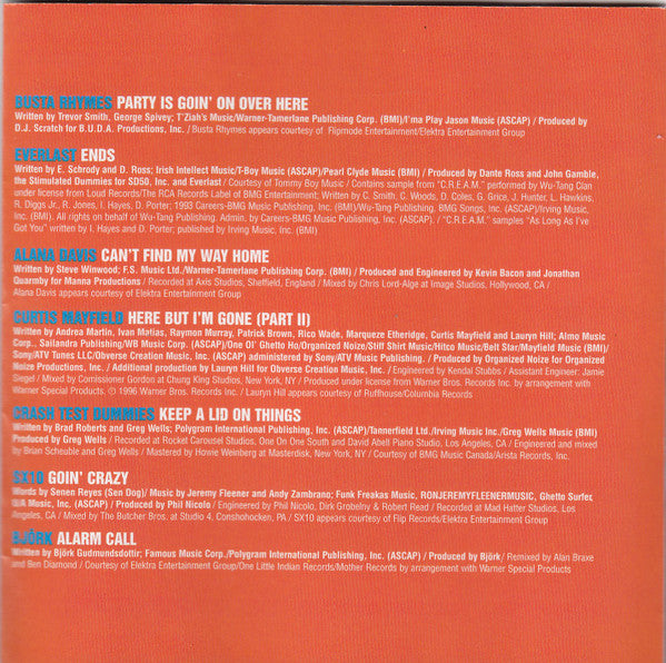 Various : Music From The MGM Motion Picture The Mod Squad (CD, Comp)