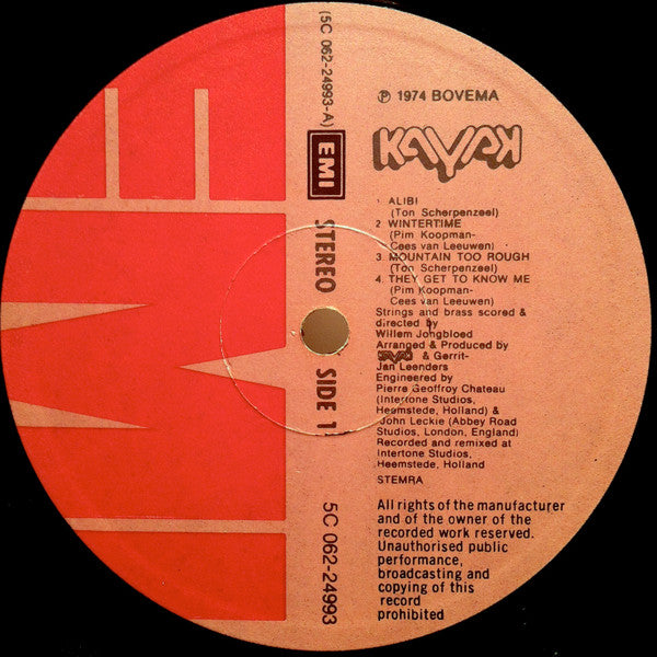 Kayak : Kayak (LP, Album)