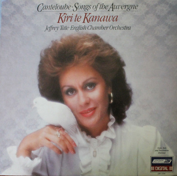 Joseph Canteloube / Kiri Te Kanawa : Songs Of The Auvergne (LP, Album)