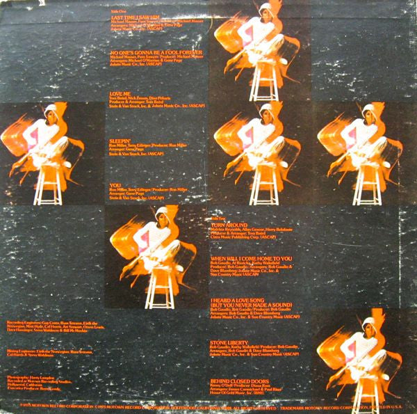 Diana Ross : Last Time I Saw Him (LP, Album)