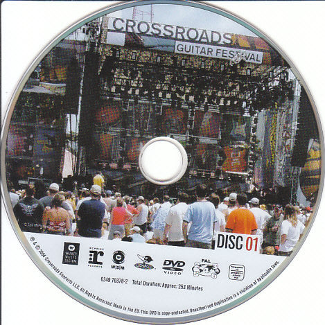 Eric Clapton : Crossroads Guitar Festival (2xDVD-V, PAL)