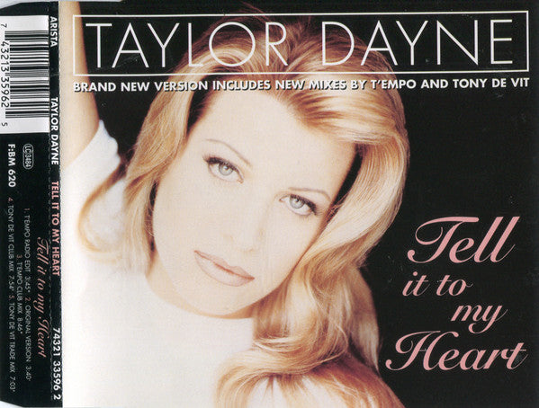 Taylor Dayne : Tell It To My Heart (CD, Single)