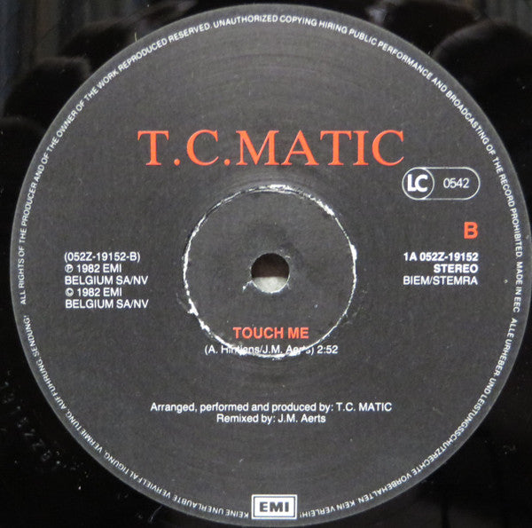 TC Matic : Middle Class And Blue Eyes (12", Maxi)